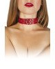 Нашийник Leather Restraints Collar, Red Нашийник Leather Restraints Collar, Red