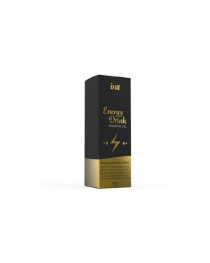 Гель для масажу - Intt Energy Drink Massage Gel, 30 мл