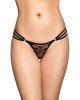 Жіночі стрінги - G-String 2498, black M/L Жіночі стрінги - G-String 2498, black M/L