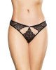Жіночі стрінги - G-String 2497, black M/L Жіночі стрінги - G-String 2497, black M/L