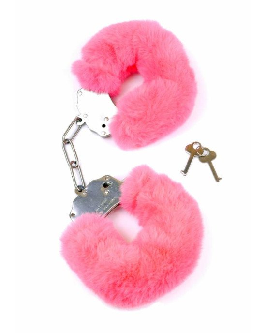 Наручники - Fetish Boss Series Furry Cuffs Pink Наручники - Fetish Boss Series Furry Cuffs Pink