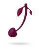 Вагінальна кулька - Wild cherry JOS pleasure ball with a ball Вагінальна кулька - Wild cherry JOS pleasure ball with a ball