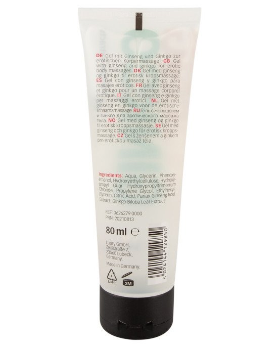 Лубрикант - Just Play Ginseng Ginkgo Gel, 80 мл Лубрикант - Just Play Ginseng Ginkgo Gel, 80 мл
