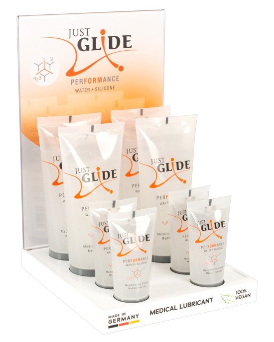Набір лубрикантів - Just Glide Performance Display Set