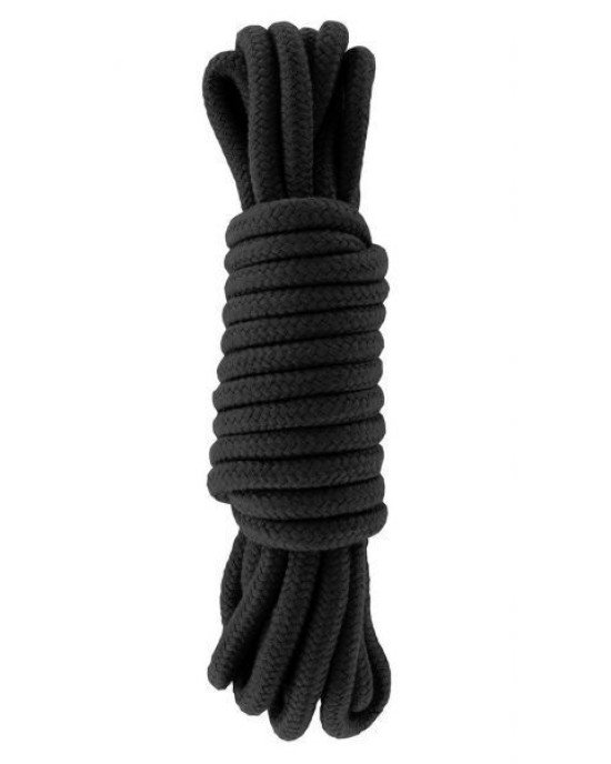 Мотузка для бондажу Bondage Rope, 5 м, Black Мотузка для бондажу Bondage Rope, 5 м, Black
