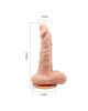 Вібратор - Barbara Max Multi Speed Real Vibrator 147,5 cm Flesh Вібратор - Barbara Max Multi Speed Real Vibrator 147,5 cm Flesh