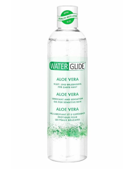 Лубрикант - WaterGlide Aloe Vera, 300 мл