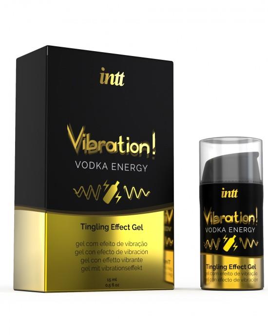 Рідкий вібратор - Intt Vibration! Vodka Energy, 15 мл Рідкий вібратор - Intt Vibration! Vodka Energy, 15 мл