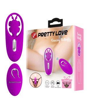 Кліторальний стимулятор - Pretty Love Dancing Butterfly Stimulator Purple