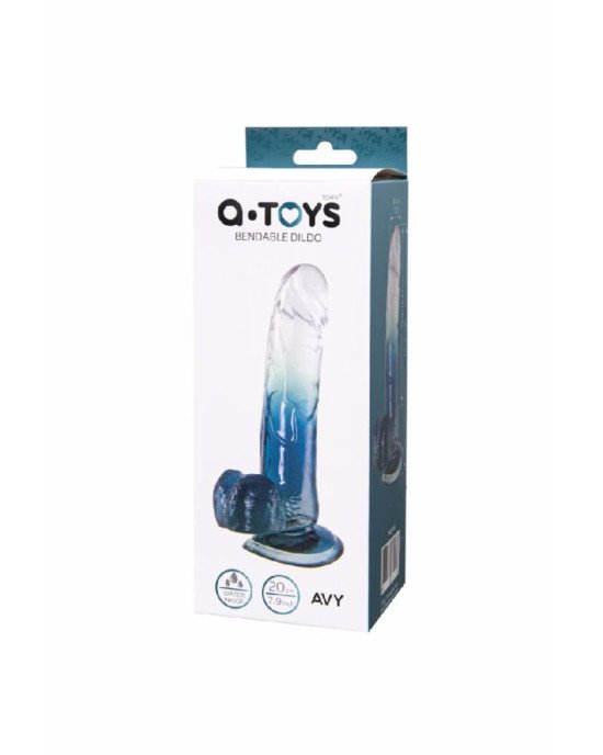 Фалоімітатор - Dildo A-Toys by TOYFA Avy, TPE, 20 cm Фалоімітатор - Dildo A-Toys by TOYFA Avy, TPE, 20 cm
