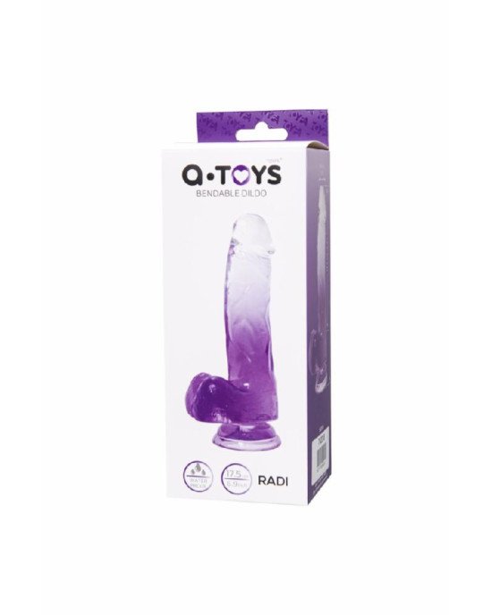 Фалоімітатор - Dildo A-Toys by TOYFA Radi, TPE, 17,5 cm