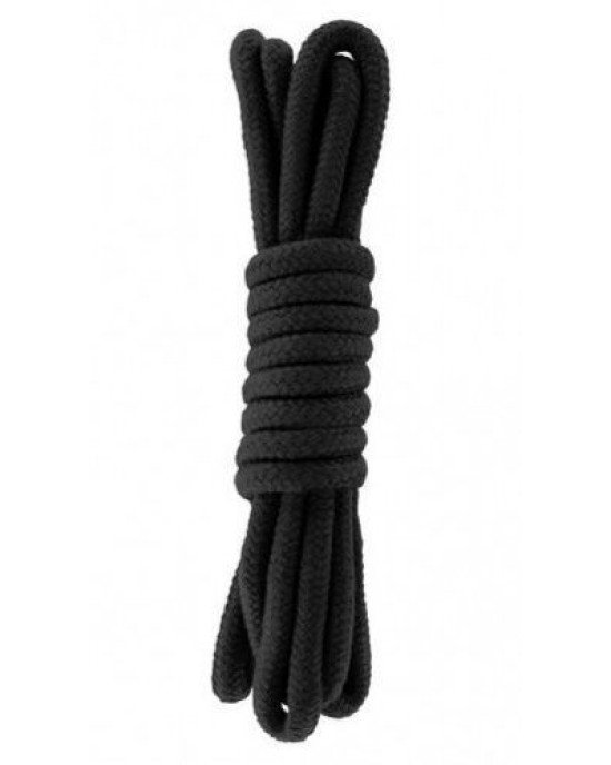 Мотузка для бондажу Bondage Rope, 3 м, Black Мотузка для бондажу Bondage Rope, 3 м, Black