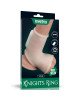 Насадка на член - Vibrating Silk Knights Ring With Scrotum Sleeve White Насадка на член - Vibrating Silk Knights Ring With Scrotum Sleeve White