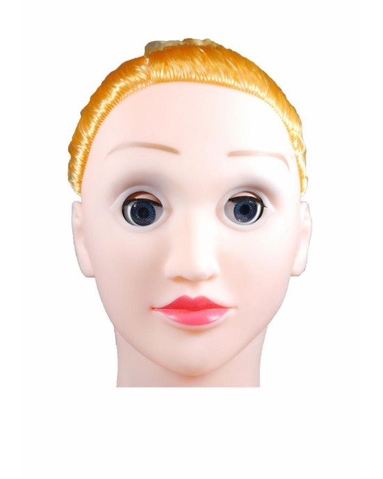 Надувна секс-лялька з вібрацією - Barbi 3D