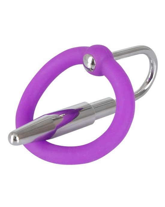 Стимулятор уретри - Penis Plug + Silicone Glans Ring Dilator Стимулятор уретри - Penis Plug + Silicone Glans Ring Dilator