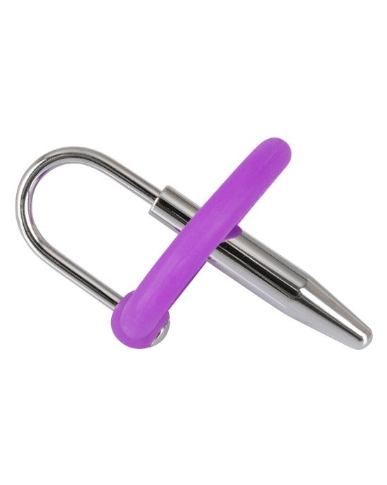 Стимулятор уретри - Penis Plug + Silicone Glans Ring Dilator Стимулятор уретри - Penis Plug + Silicone Glans Ring Dilator