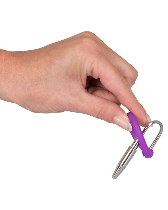 Стимулятор уретри - Penis Plug + Silicone Glans Ring Dilator Стимулятор уретри - Penis Plug + Silicone Glans Ring Dilator