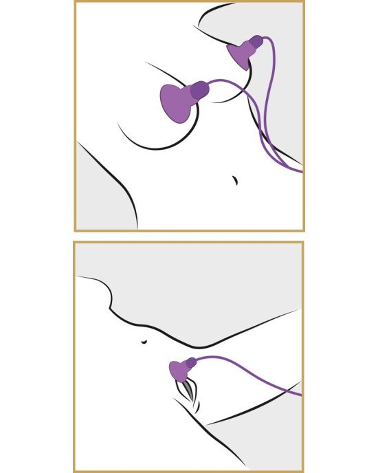 Жіночі помпи - Double Double Nipple and Clitoris Stimulators