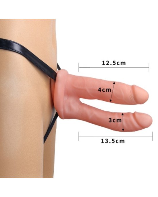 Порожнистий страпон - Unisex Hollow Double Penetration 6 Порожнистий страпон - Unisex Hollow Double Penetration 6