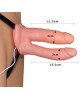 Страпон порожнистий для подвійного проникнення - Vibrating Unisex Hollow Double Penetration 6 Страпон порожнистий для подвійного проникнення - Vibrating Unisex Hollow Double Penetration 6