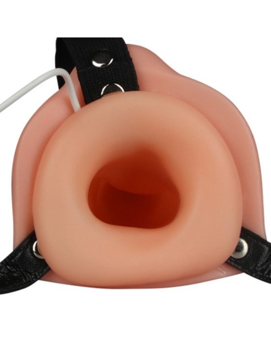Страпон порожнистий для подвійного проникнення - Vibrating Unisex Hollow Double Penetration 6 Страпон порожнистий для подвійного проникнення - Vibrating Unisex Hollow Double Penetration 6