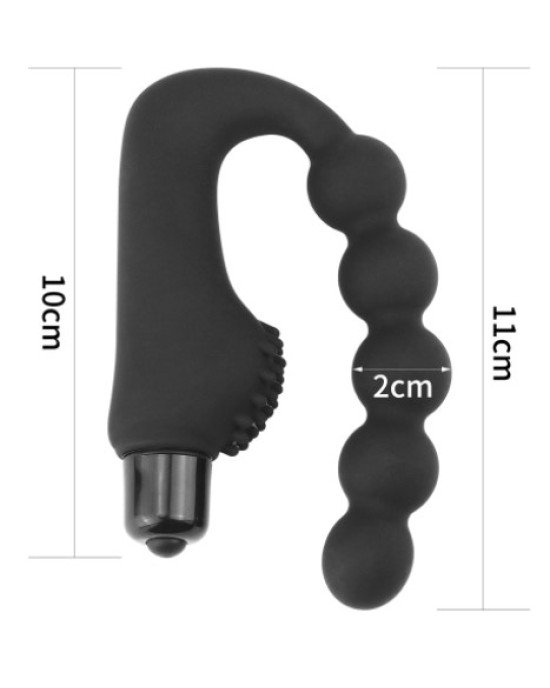 Анальний стимулятор - Anal Indulgence Collection Silicone Power Beads Stimulator