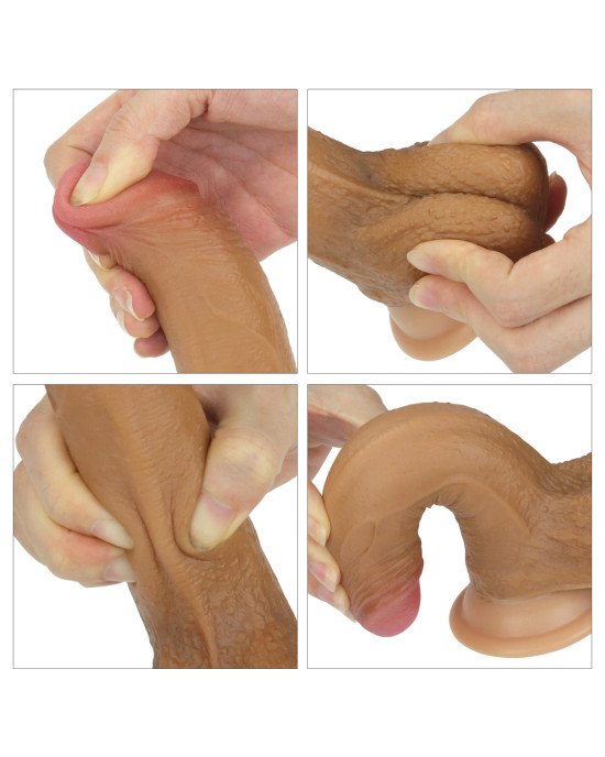 Фалоімітатор - Dual-Layered Silicone Cock 7 Фалоімітатор - Dual-Layered Silicone Cock 7