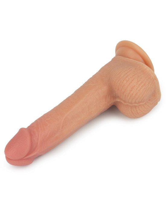 Вібратор - Dual-Layered Silicone Rotating Cock With Vibration Anthony 8.5