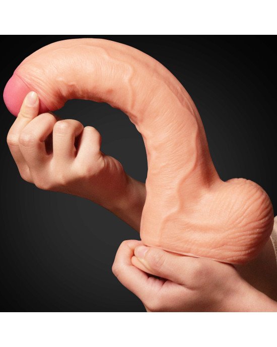 Фалоімітатор - Dual-Layered Silicone Cock 11 Фалоімітатор - Dual-Layered Silicone Cock 11