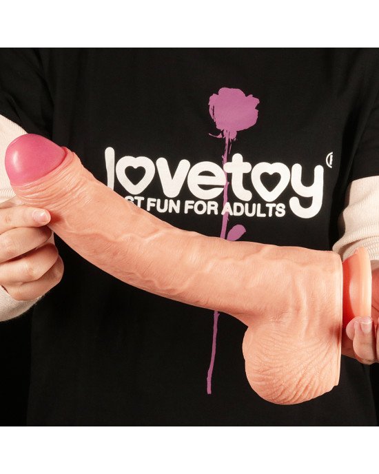 Фалоімітатор - Dual-Layered Silicone Cock 11 Фалоімітатор - Dual-Layered Silicone Cock 11