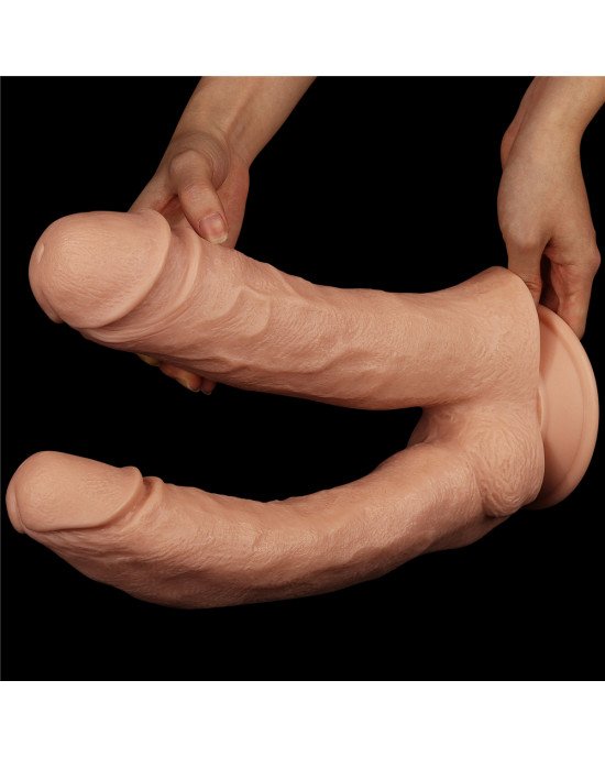Фалоімітатор - King-Sized Realistic Mega Double Dildo 12 Фалоімітатор - King-Sized Realistic Mega Double Dildo 12