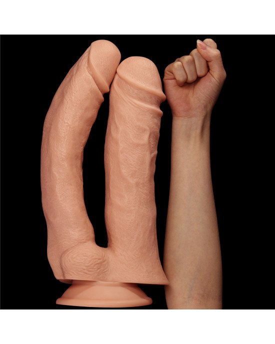 Фалоімітатор - King-Sized Realistic Mega Double Dildo 12 Фалоімітатор - King-Sized Realistic Mega Double Dildo 12