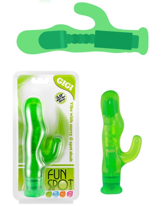 Вібратор - Fun Spot Gigi Green Вібратор - Fun Spot Gigi Green