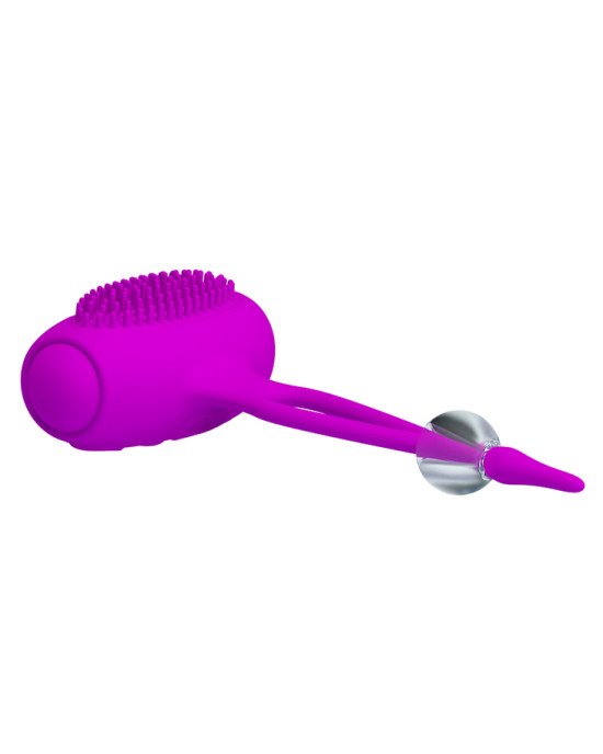 Затискачі для сосків - Pretty Love Bancroft Nipple Vibrator Purple Затискачі для сосків - Pretty Love Bancroft Nipple Vibrator Purple