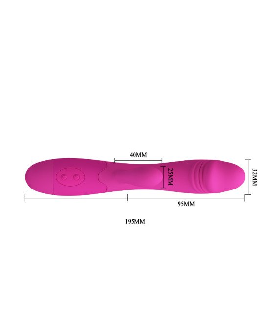 Hi-tech вібратор - Pretty Love Snappy Vibrator Pink Hi-tech вібратор - Pretty Love Snappy Vibrator Pink