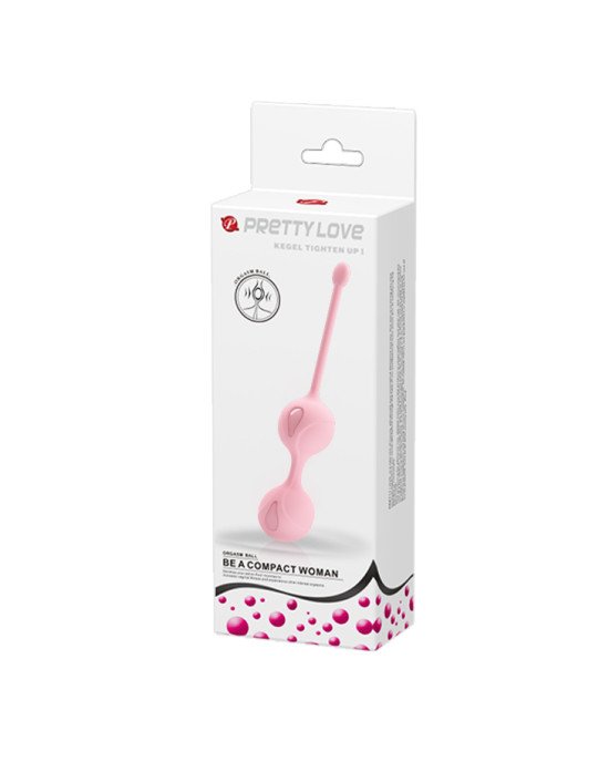 Вагінальні кульки - Pretty Love Kegel Tighten Up I Light Pink Вагінальні кульки - Pretty Love Kegel Tighten Up I Light Pink