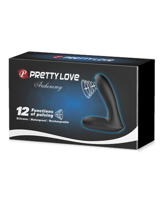 Стимулятор простати - Pretty Love Archenemy Pulsator Black Стимулятор простати - Pretty Love Archenemy Pulsator Black