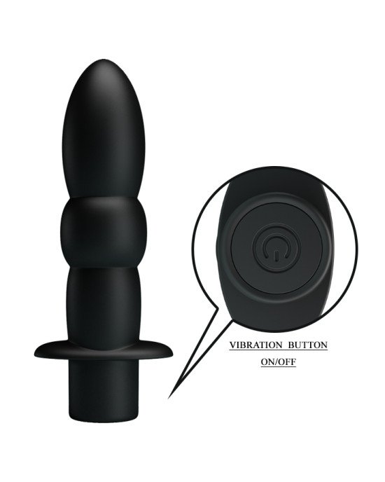 Вібратор - Pretty Love Wyatt Anal Plug Black Вібратор - Pretty Love Wyatt Anal Plug Black