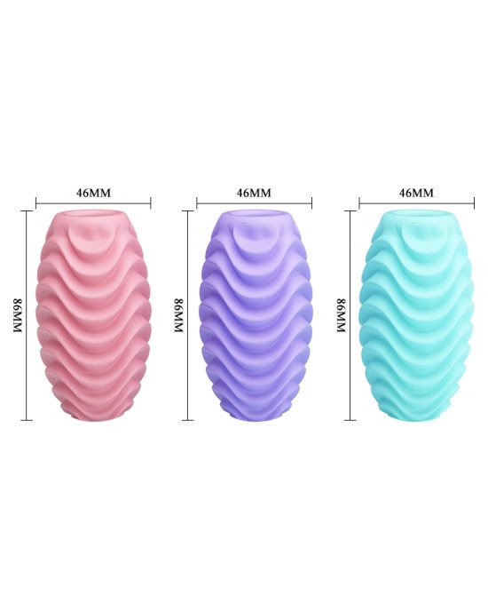 Мастурбатор - Pretty Love Double Sided Egg, 15 шт.