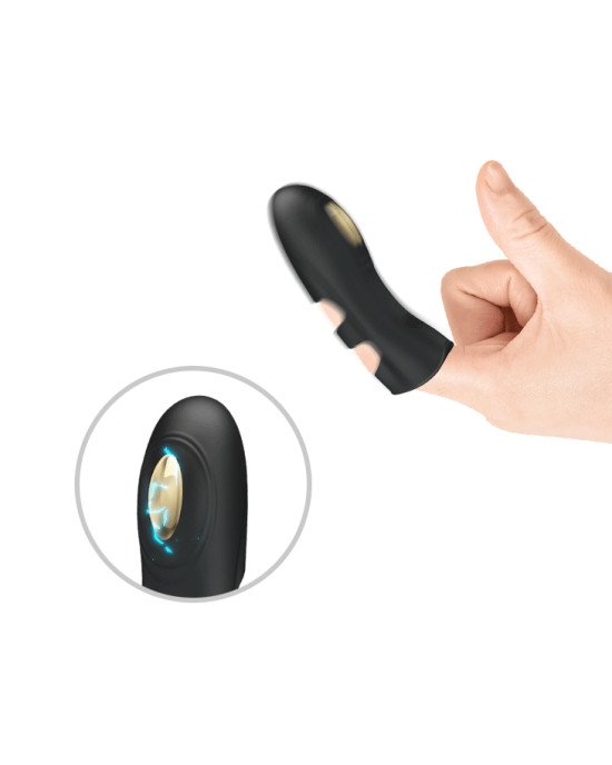 Насадка на палець - Pretty Love Pegasus electric Finger Vibrator Black Насадка на палець - Pretty Love Pegasus electric Finger Vibrator Black