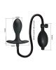 Анальна пробка - Pretty Love Inflatable Anal Plug Black Анальна пробка - Pretty Love Inflatable Anal Plug Black