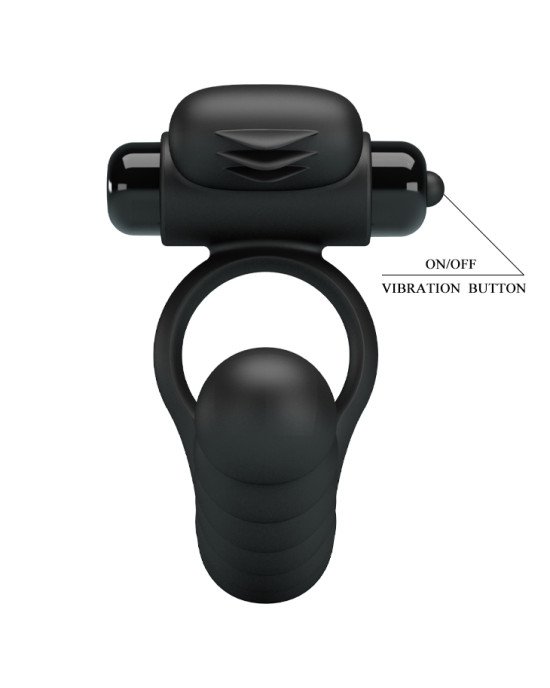 Насадка на член - Pretty Love Hercules Vibro Penis Sheath III Black Насадка на член - Pretty Love Hercules Vibro Penis Sheath III Black