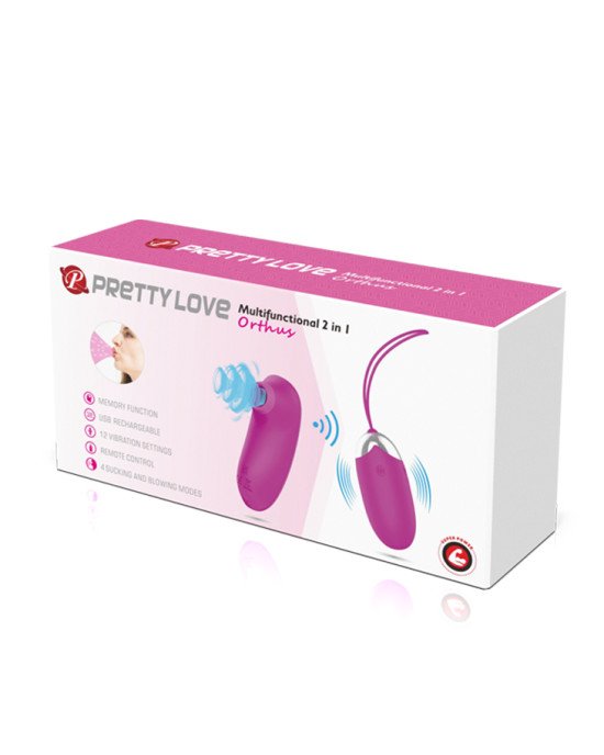 Вібратор - Pretty Love Orthus Heating Vibrator Purple Вібратор - Pretty Love Orthus Heating Vibrator Purple