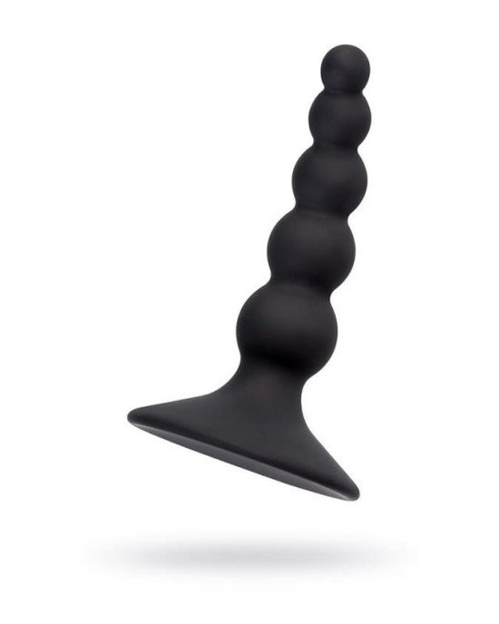 Анальна пробка - POPO Pleasure by TOYFA Boots, silicone, black, 10 cm, O 2.5 cm Анальна пробка - POPO Pleasure by TOYFA Boots, silicone, black, 10 cm, O 2.5 cm