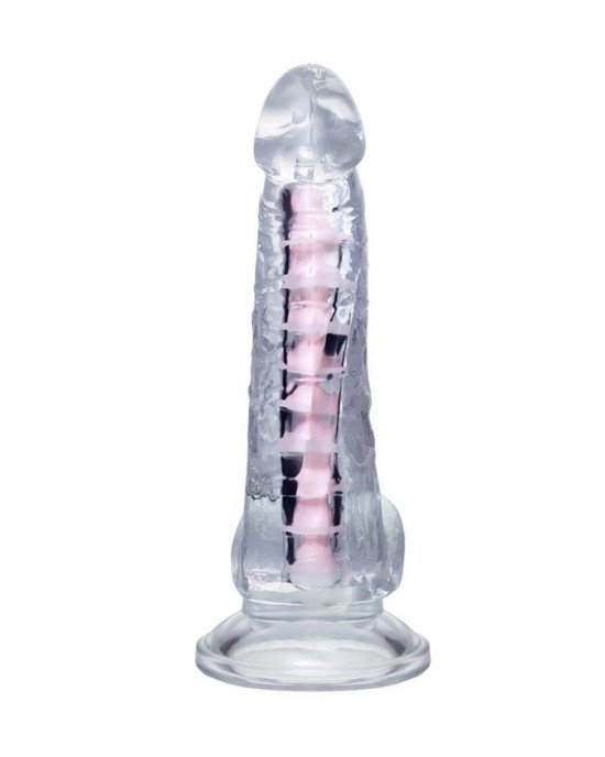 Фалоімітатор - Flexible dildo A-Toys Paret, transparent, 18 cm Фалоімітатор - Flexible dildo A-Toys Paret, transparent, 18 cm