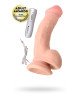 Вібратор - RealStick Elite Suction cup based vibrator, 7 speeds, TPR, 17 cm, 3xAAA Вібратор - RealStick Elite Suction cup based vibrator, 7 speeds, TPR, 17 cm, 3xAAA