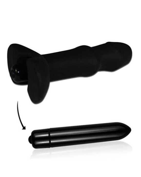 Анальна пробка - Anal Indulgence Collection Silicone P Spot Spiral