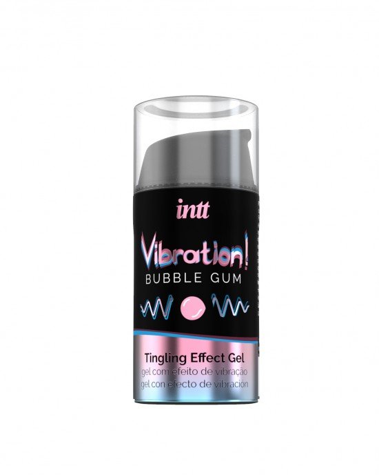 Рідкий вібратор - Intt Vibration! Bubble Gum, 15 мл Рідкий вібратор - Intt Vibration! Bubble Gum, 15 мл