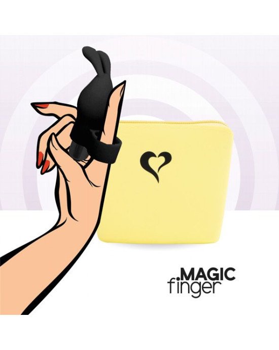 Насадка на палець - FeelzToys - Magic Finger Vibrator Black