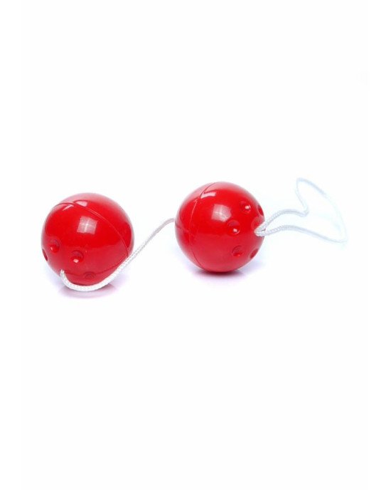 Вагінальні кульки - Duo-Balls Red Вагінальні кульки - Duo-Balls Red